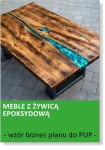 Stoły z żywicy